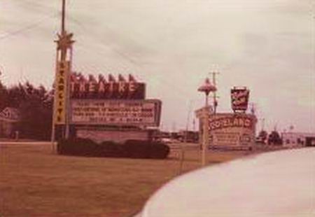 Starlite Drive-In Theatre - Old Photo From Driveinsdotcom
